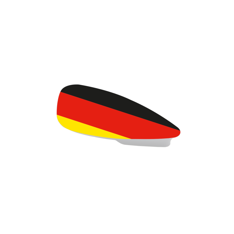 Magnetschutzplatten mit Flagge (set aus 2 Paaren)