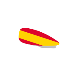 Compositi - Capot aimanté drapeau espagnol