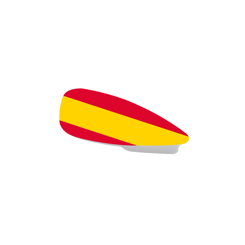 Magnetschutzplatten mit Flagge (set aus 2 Paaren)
