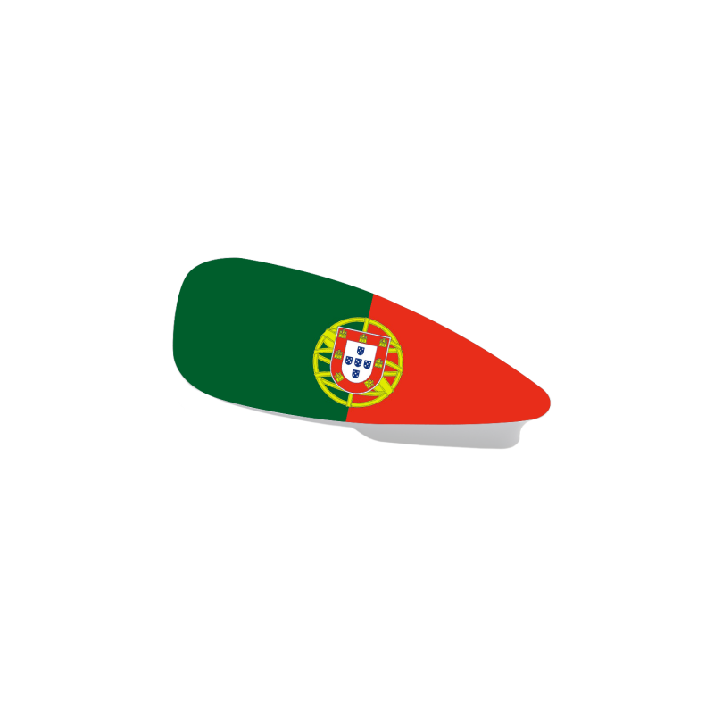 Magnetschutzplatten mit Flagge (set aus 2 Paaren)